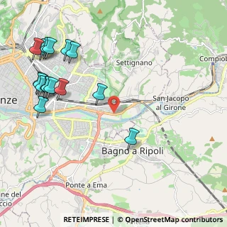 Mappa Via Giovanni Baldasseroni, 50136 Firenze FI, Italia (2.75563)