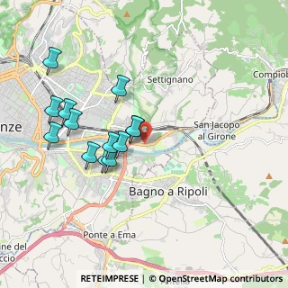 Mappa Via Giovanni Baldasseroni, 50136 Firenze FI, Italia (1.84923)