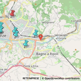 Mappa Via Giovanni Baldasseroni, 50136 Firenze FI, Italia (3.72636)
