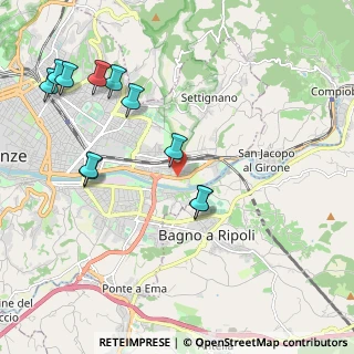 Mappa Via Giovanni Baldasseroni, 50136 Firenze FI, Italia (2.33364)