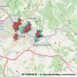 Mappa Via Giovanni Baldasseroni, 50136 Firenze FI, Italia (3.61538)