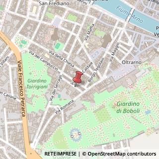 Mappa Via S. Maria, 14/rosso, 50125 Firenze, Firenze (Toscana)