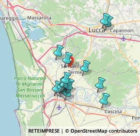 Mappa Località Canova, 56017 Pisa PI, Italia (6.82067)