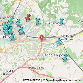Mappa Raccordo al Ponte di Varlungo, 50136 Firenze FI, Italia (3.12875)
