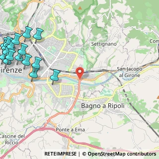 Mappa Raccordo al Ponte di Varlungo, 50136 Firenze FI, Italia (3.65294)