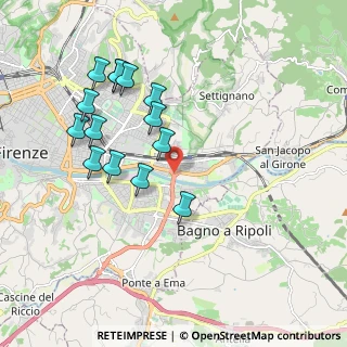 Mappa Raccordo al Ponte di Varlungo, 50136 Firenze FI, Italia (1.965)