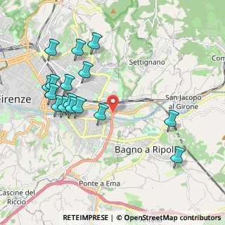 Mappa Raccordo al Ponte di Varlungo, 50136 Firenze FI, Italia (2.205)