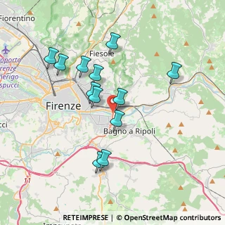 Mappa Raccordo al Ponte di Varlungo, 50136 Firenze FI, Italia (3.51917)
