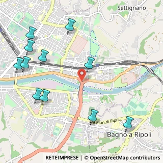 Mappa Raccordo al Ponte di Varlungo, 50136 Firenze FI, Italia (1.39)
