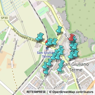Mappa Via Roma, 56017 San Giuliano Terme PI, Italia (0.22333)