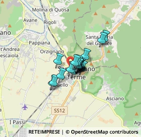 Mappa Via Roma, 56017 San Giuliano Terme PI, Italia (0.7865)