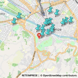 Mappa Via dei, 50124 Firenze FI (1.05125)