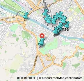 Mappa Via dei, 50124 Firenze FI (0.8885)