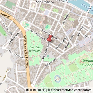 Mappa Via dei Serragli, 104, 50124 Firenze, Firenze (Toscana)