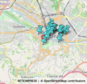 Mappa Via dei, 50124 Firenze FI (1.122)