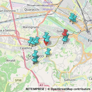 Mappa Centro Commerciale Ponteagreve, 50143 Firenze FI, Italia (1.68643)