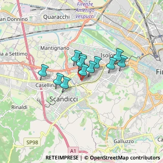Mappa Centro Commerciale Ponteagreve, 50143 Firenze FI, Italia (1.1675)
