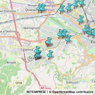 Mappa Centro Commerciale Ponteagreve, 50143 Firenze FI, Italia (2.63632)