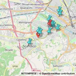 Mappa Centro Commerciale Ponteagreve, 50143 Firenze FI, Italia (1.85273)