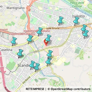 Mappa Centro Commerciale Ponteagreve, 50143 Firenze FI, Italia (1.20929)
