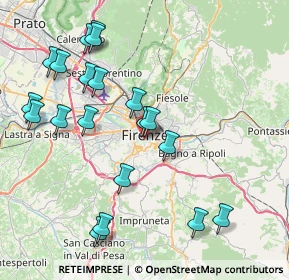 Mappa Costa S. Giorgio, 50125 Firenze FI, Italia (9.073)