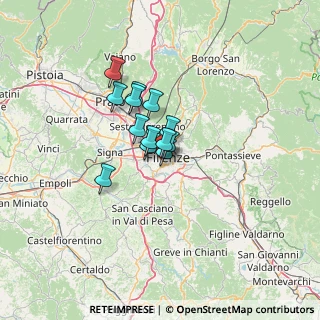 Mappa Via di Bellosguardo, 50124 Firenze FI, Italia (7.84)