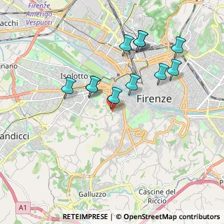 Mappa Via di Bellosguardo, 50124 Firenze FI, Italia (1.84)