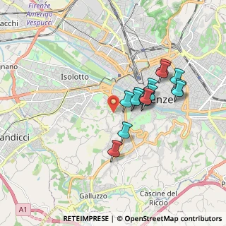 Mappa Via di Bellosguardo, 50124 Firenze FI, Italia (1.56786)
