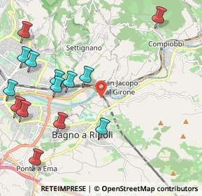 Mappa Via della Massa, 50012 Bagno a Ripoli FI, Italia (2.72357)