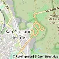 Peta San Giuliano Terme