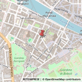 Mappa Via Sant'Agostino, 19, 50125 Firenze, Firenze (Toscana)