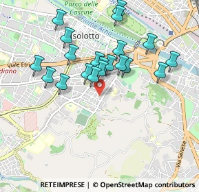 Mappa Via Pacino di Bonaguida, 50143 Firenze FI, Italia (0.8905)
