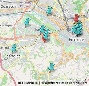 Mappa Via Pacino di Bonaguida, 50143 Firenze FI, Italia (2.32786)