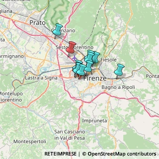 Mappa Via Ambrogio di Baldese, 50143 Firenze FI, Italia (3.59636)