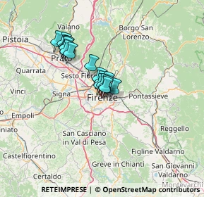 Mappa Via de' Bardi, 50125 Firenze FI, Italia (9.59353)
