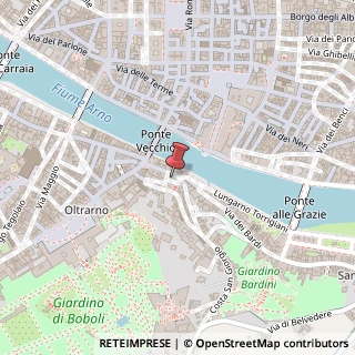 Mappa Via de' Bardi, 41, 50125 Firenze, Firenze (Toscana)