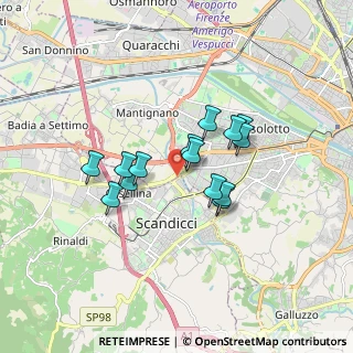 Mappa Via Cardinal Oscar Romero, 50018 Scandicci FI, Italia (1.33071)