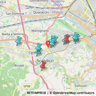 Mappa Via Cardinal Oscar Romero, 50018 Scandicci FI, Italia (1.51545)