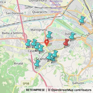 Mappa Via Cardinal Oscar Romero, 50018 Scandicci FI, Italia (1.72167)