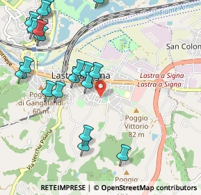 Mappa Via Andrea Costa, 50055 Lastra a Signa FI, Italia (1.2815)
