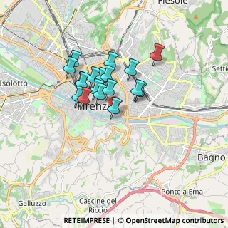 Mappa Via delle Casine, 50122 Firenze FI, Italia (1.32056)