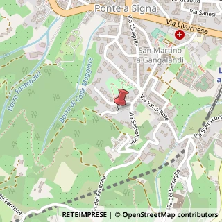 Mappa Via sassoforte 40, 50055 Lastra a Signa, Firenze (Toscana)