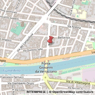 Mappa Via Francesco de Sanctis, 12r, 50136 Firenze, Firenze (Toscana)