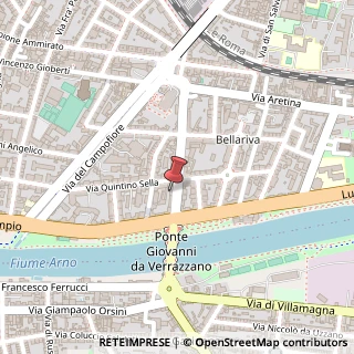 Mappa Via Francesco de Sanctis, 9, 50136 Firenze, Firenze (Toscana)