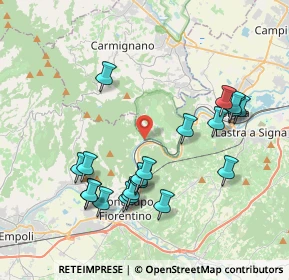 Mappa Via Camaioni, 59015 Carmignano PO, Italia (4.1445)