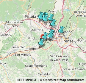 Mappa Via Camaioni, 59015 Carmignano PO, Italia (9.83167)