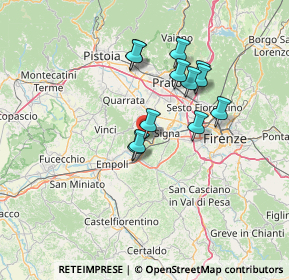 Mappa Via Camaioni, 59015 Carmignano PO, Italia (11.75417)