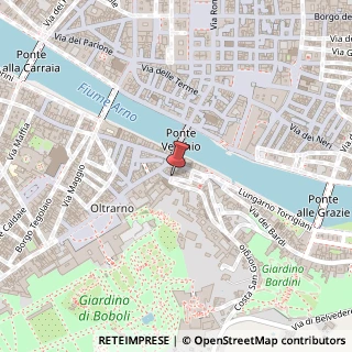 Mappa Piazza dei Rossi, 1R, 50125 Firenze, Firenze (Toscana)