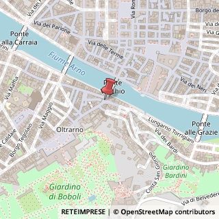Mappa Ponte Vecchio, 44, 50126 Firenze, Firenze (Toscana)
