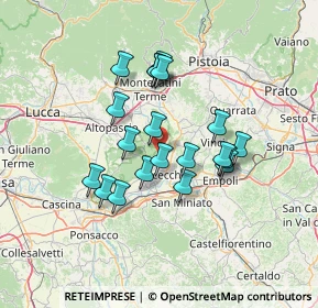 Mappa Via Ramoni Torre, 50054 Fucecchio FI, Italia (11.6935)